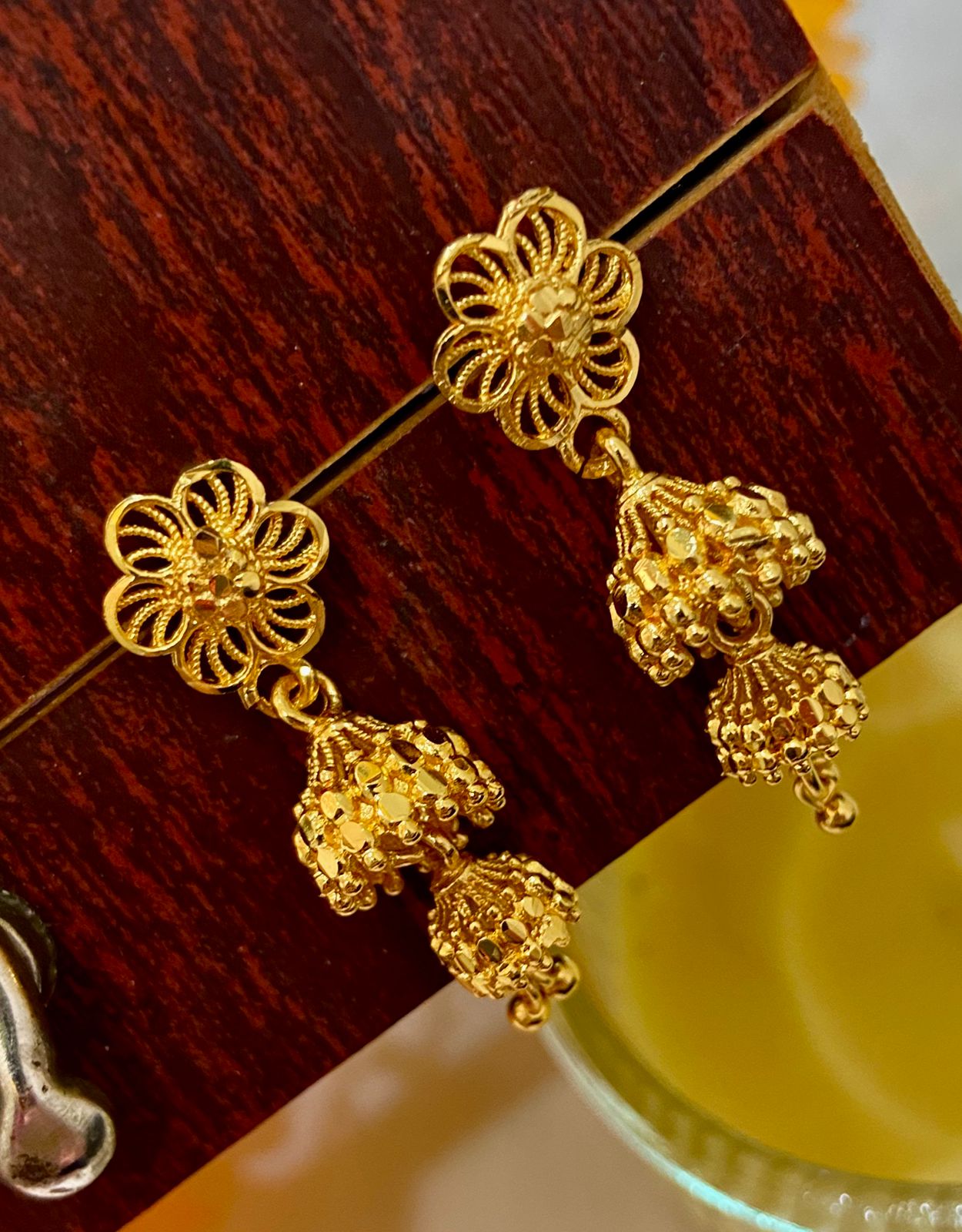 Gold finish Small Jhumki