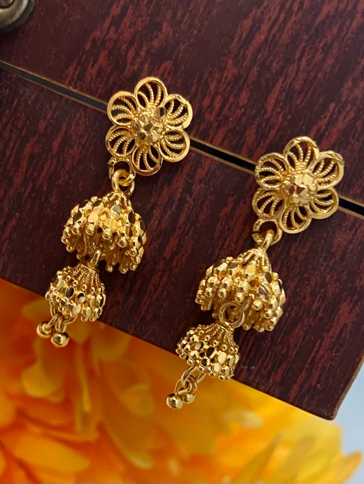 Gold finish Small Jhumki