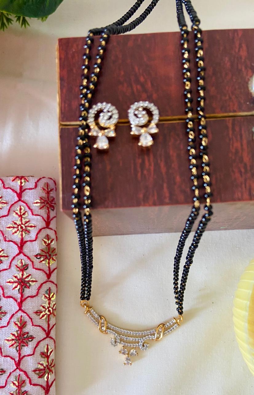 American Diamonds Mangalsutra